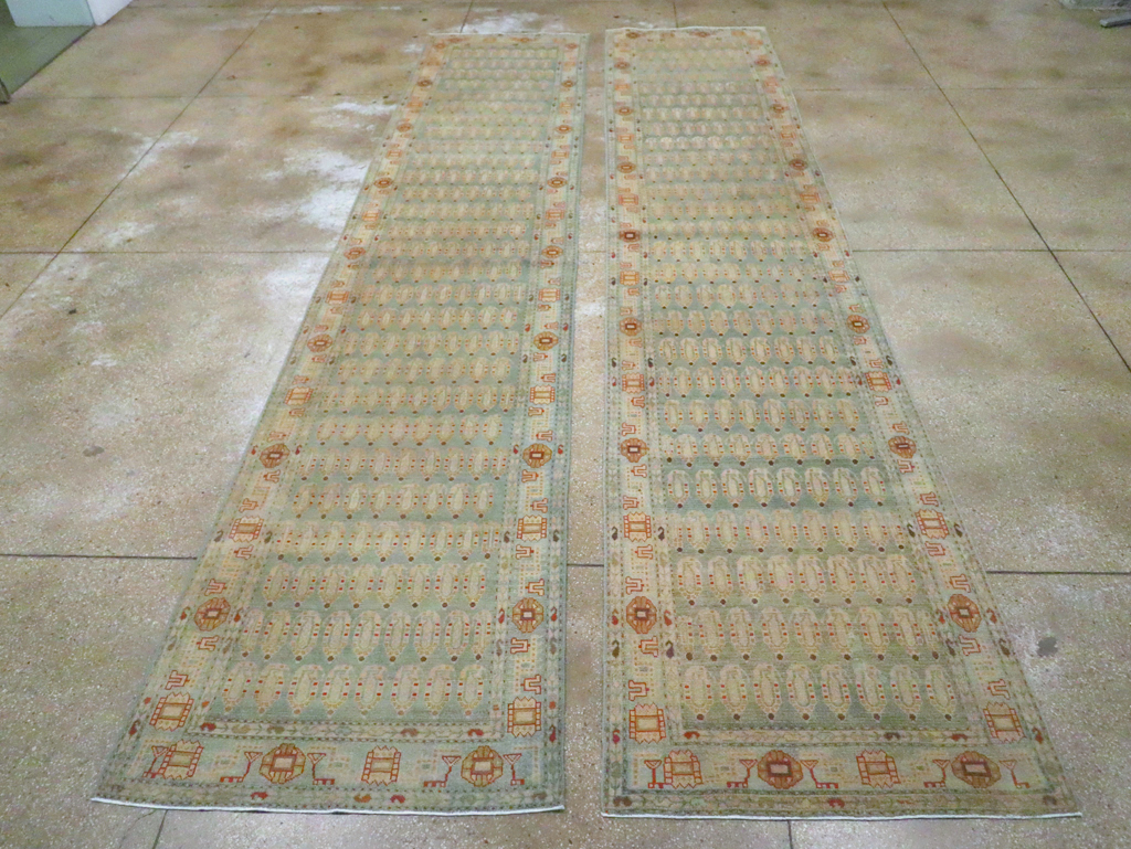Antique Persian Malayer Runner (Pair: 2 of 2), No.26864 - Galerie Shabab