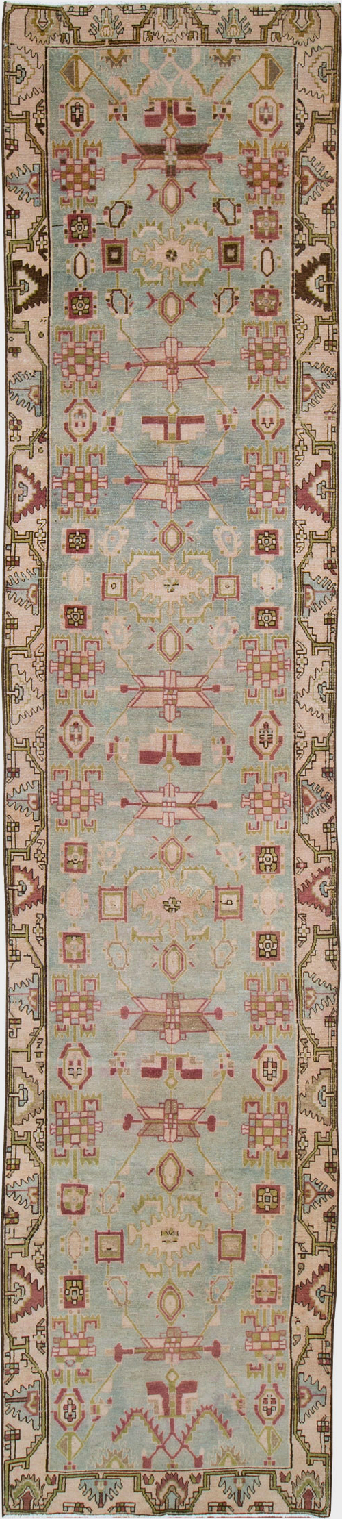 Vintage Persian Malayer Runner, No.26865 - Galerie Shabab