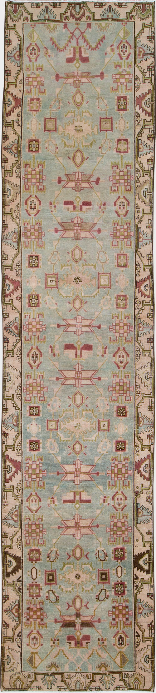 Vintage Persian Malayer Runner, No.26865 - Galerie Shabab