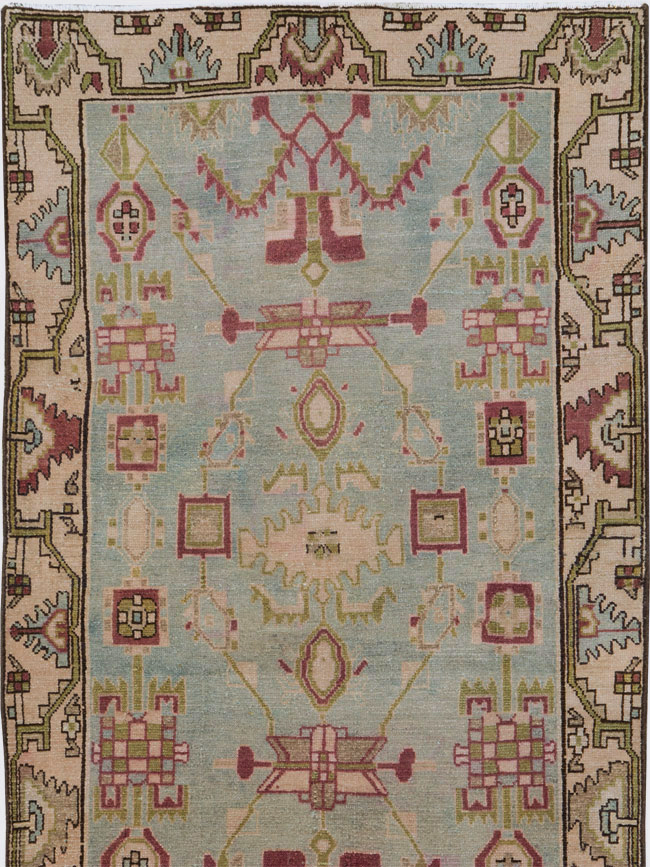 Vintage Persian Malayer Runner, No.26865 - Galerie Shabab