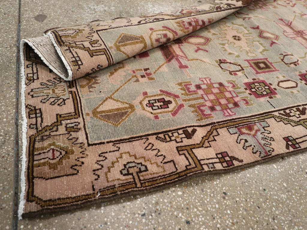 Vintage Persian Malayer Runner, No.26865 - Galerie Shabab