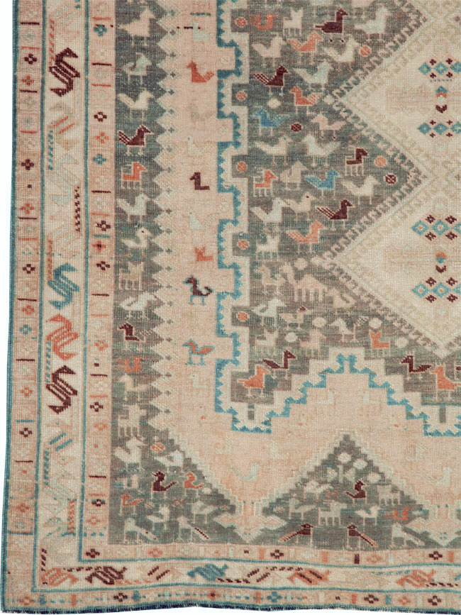 Vintage Persian Afshar Rug, No.26867 - Galerie Shabab