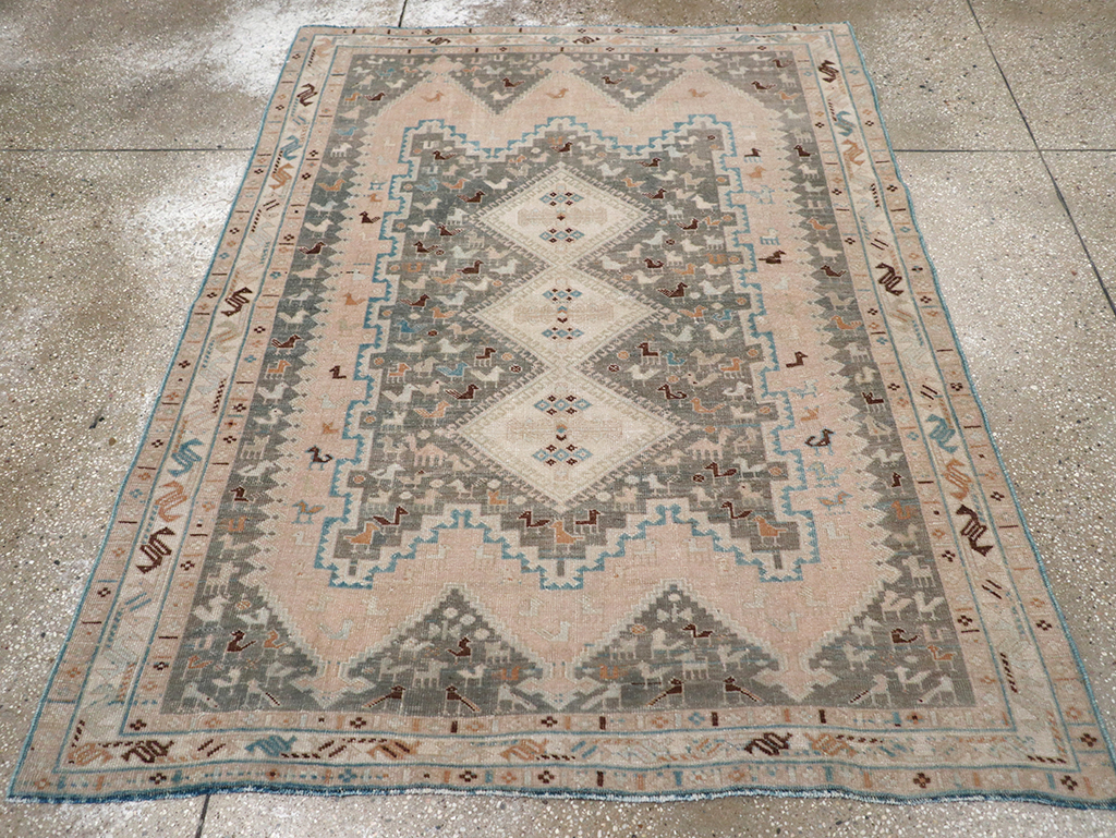 Vintage Persian Afshar Rug, No.26867 - Galerie Shabab