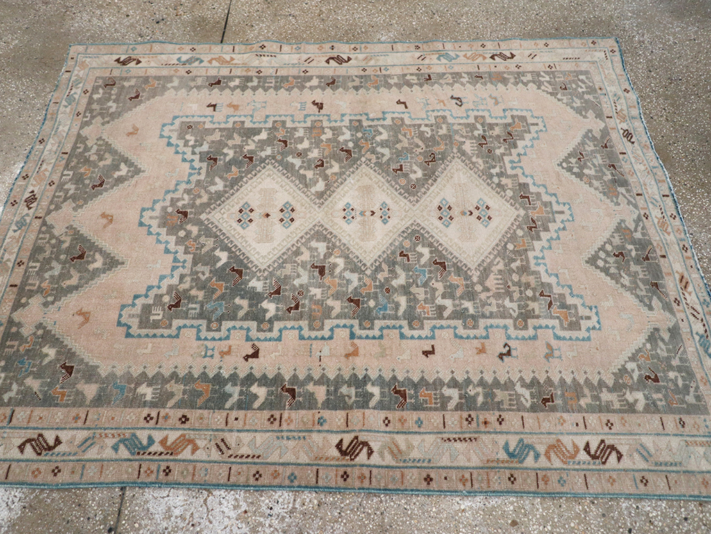 Vintage Persian Afshar Rug, No.26867 - Galerie Shabab