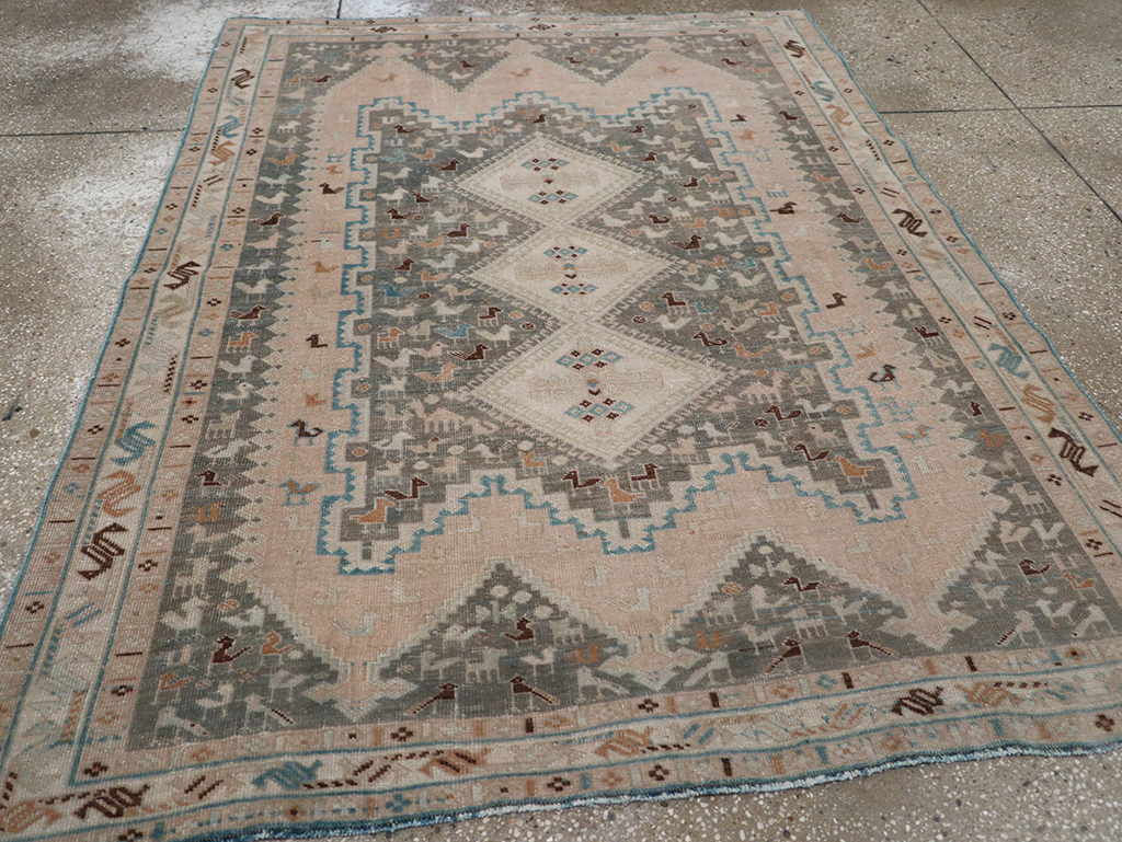 Vintage Persian Afshar Rug, No.26867 - Galerie Shabab