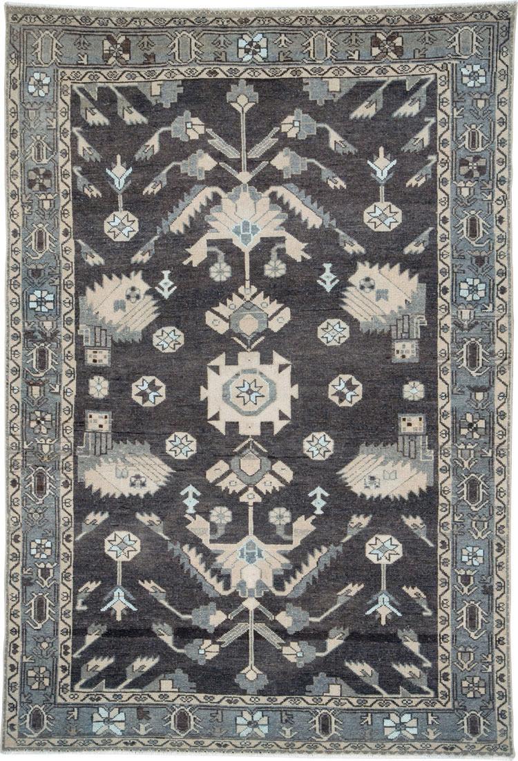 Vintage Persian Malayer Rug, No.26869 - Galerie Shabab
