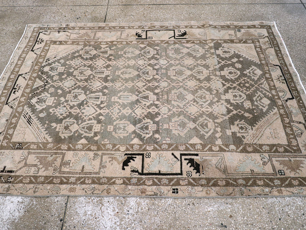 Vintage Persian Malayer Rug, No.26870 - Galerie Shabab