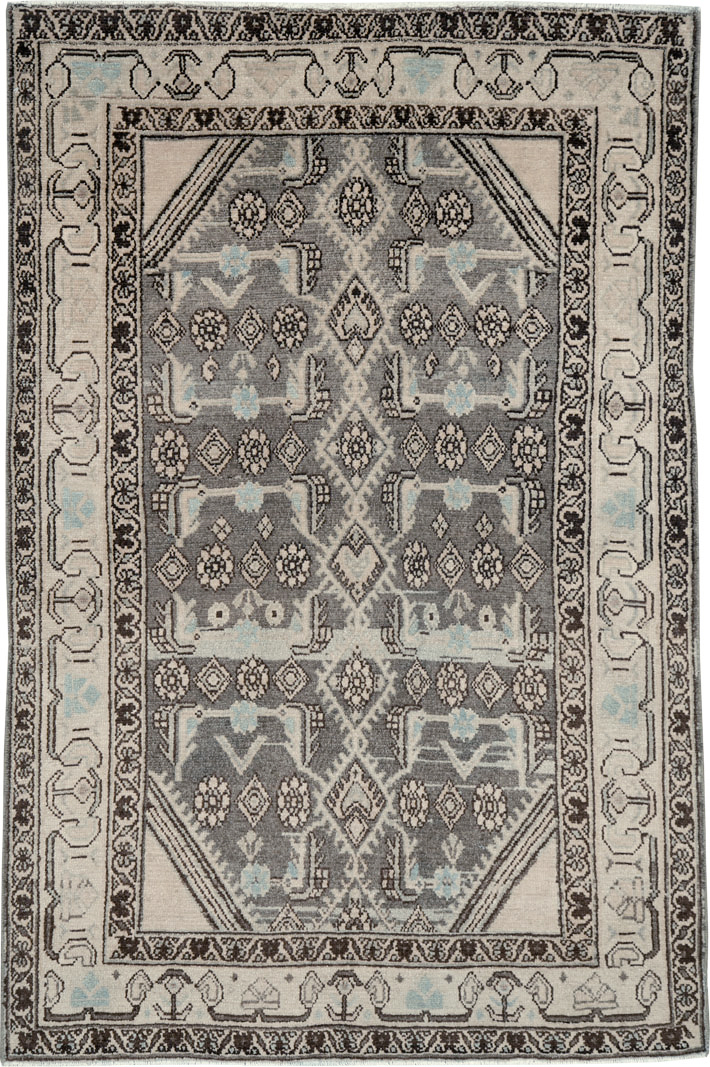Vintage Persian Malayer Rug, No.26872 - Galerie Shabab
