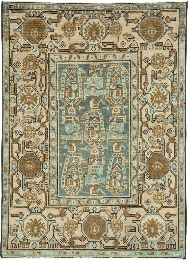 Vintage Persian Malayer Rug, No.26876 - Galerie Shabab