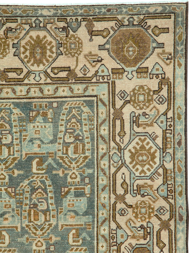 Vintage Persian Malayer Rug, No.26876 - Galerie Shabab