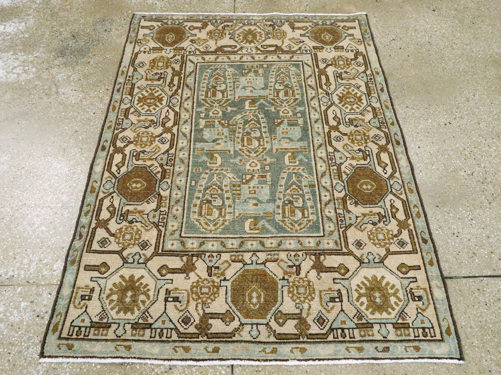 Vintage Persian Malayer Rug, No.26876 - Galerie Shabab