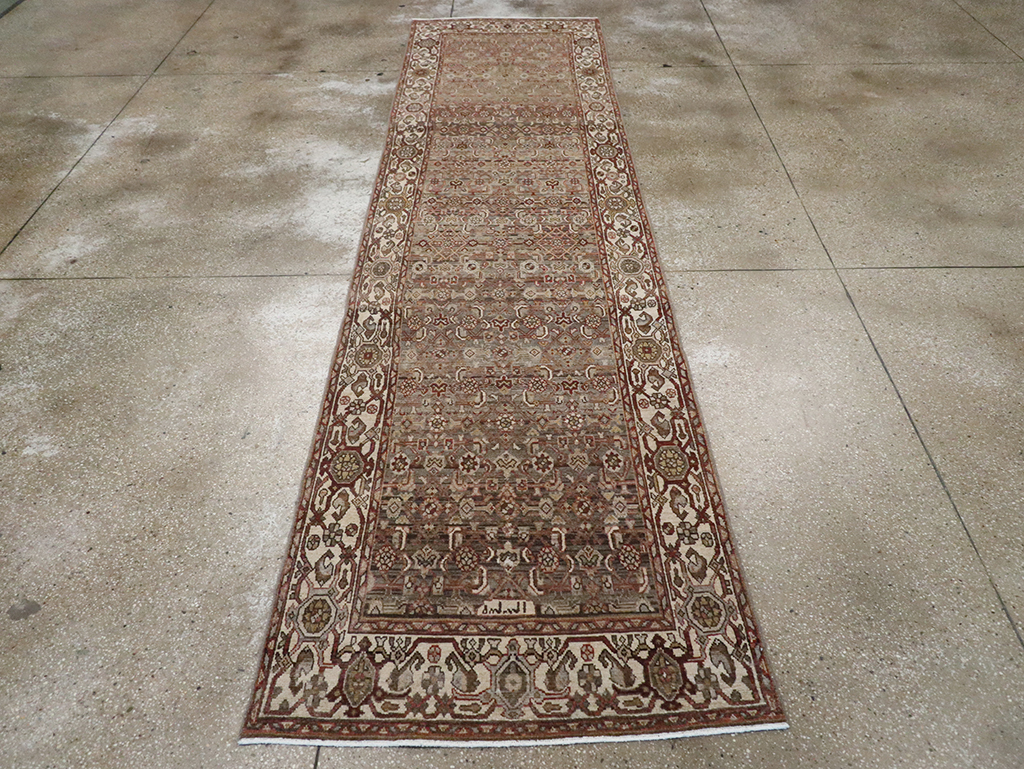 Antique Persian Malayer Runner, No.26877 - Galerie Shabab