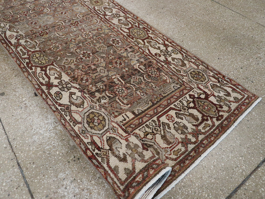 Antique Persian Malayer Runner, No.26877 - Galerie Shabab