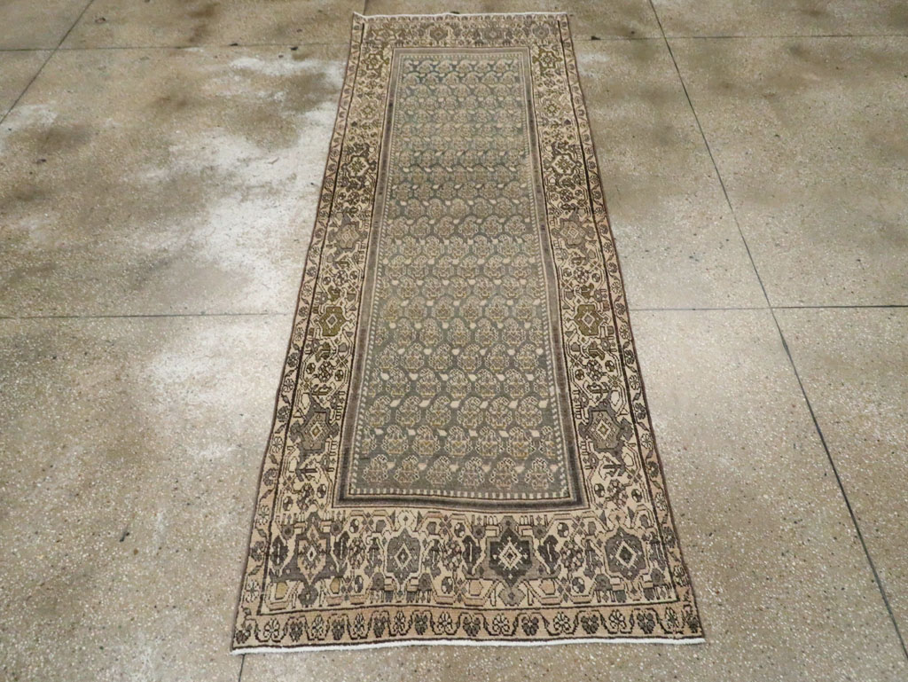 Antique Persian Malayer Runner, No.26878 - Galerie Shabab
