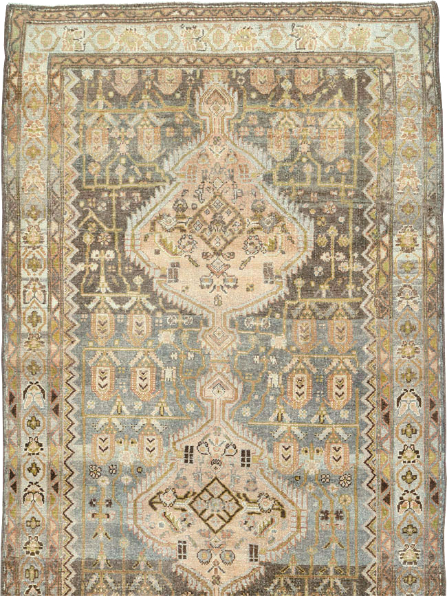Antique Persian Malayer Gallery Carpet, No.26882 - Galerie Shabab