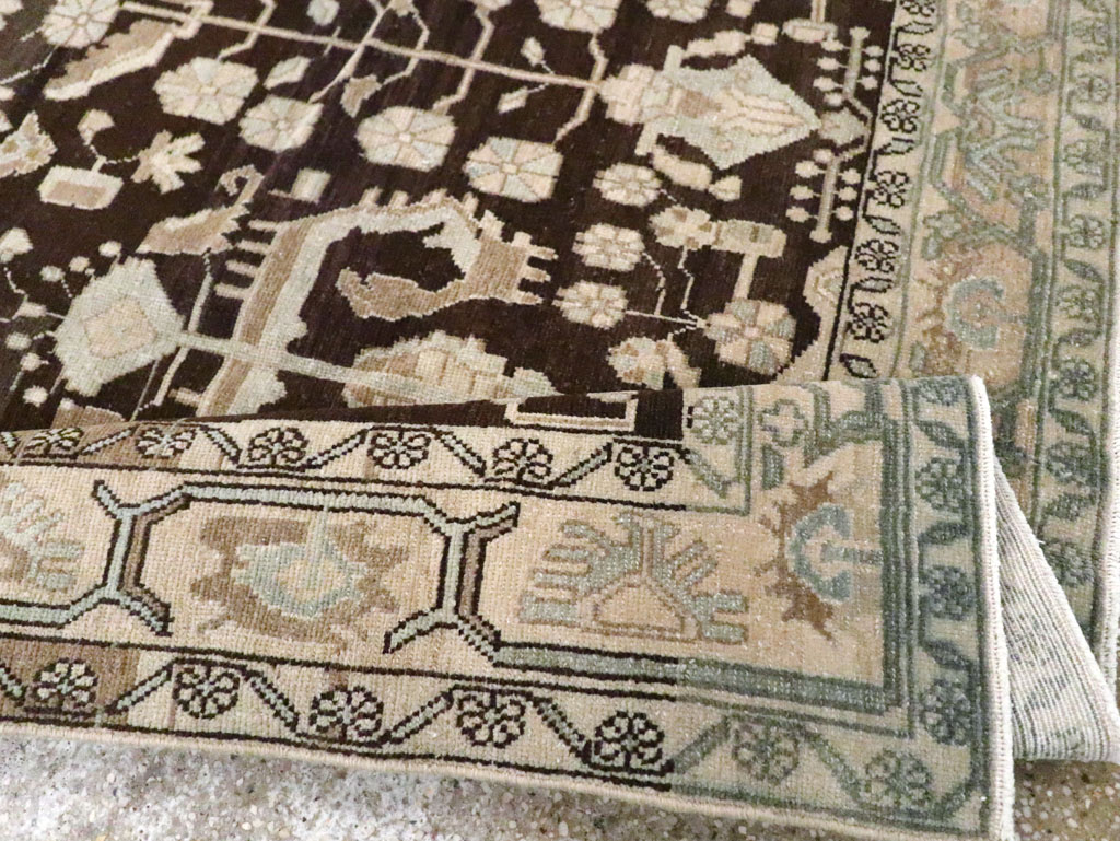 Vintage Persian Malayer Accent Rug, No.26883 - Galerie Shabab