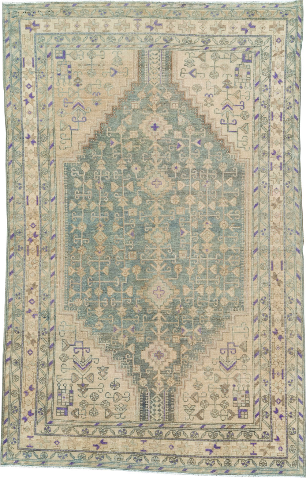 Vintage Persian Malayer Rug, No.26885 - Galerie Shabab