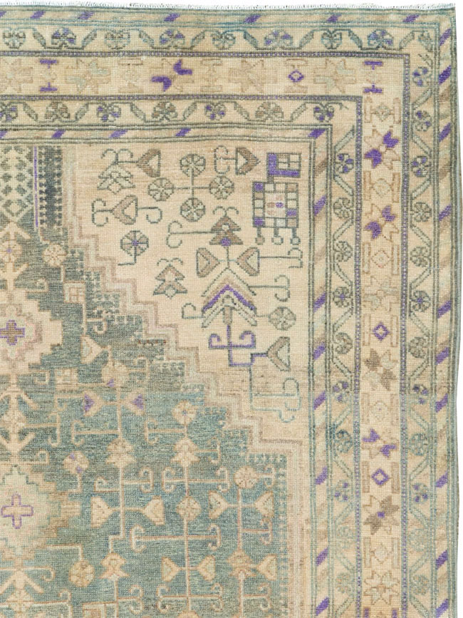 Vintage Persian Malayer Rug, No.26885 - Galerie Shabab