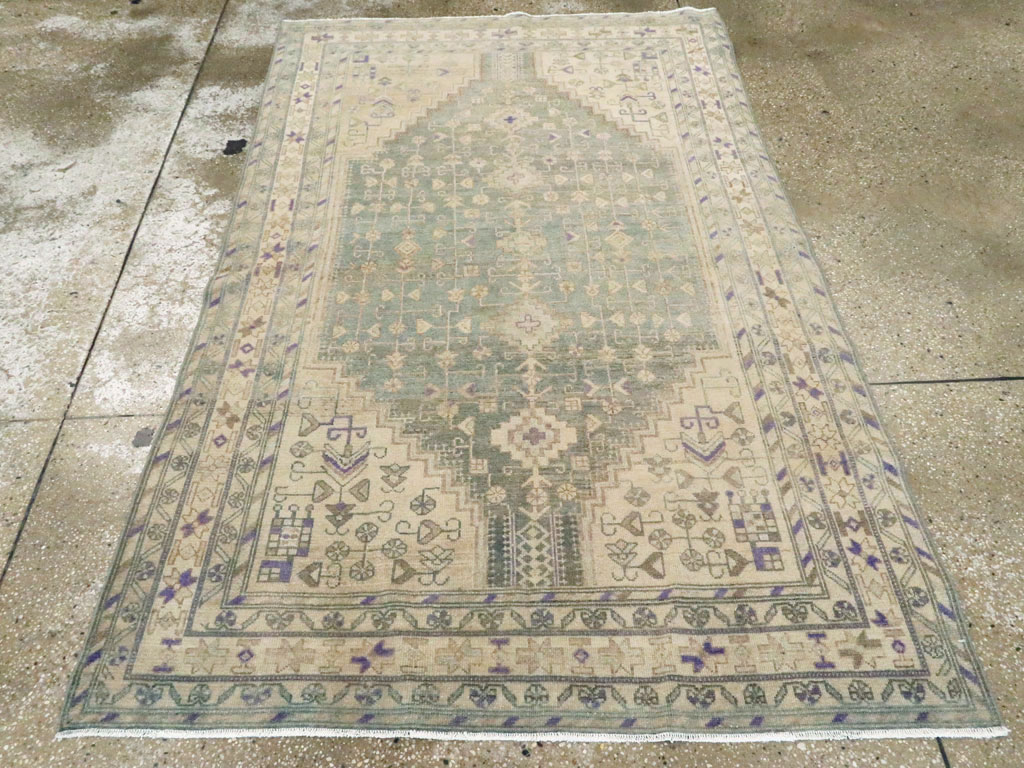 Vintage Persian Malayer Rug, No.26885 - Galerie Shabab