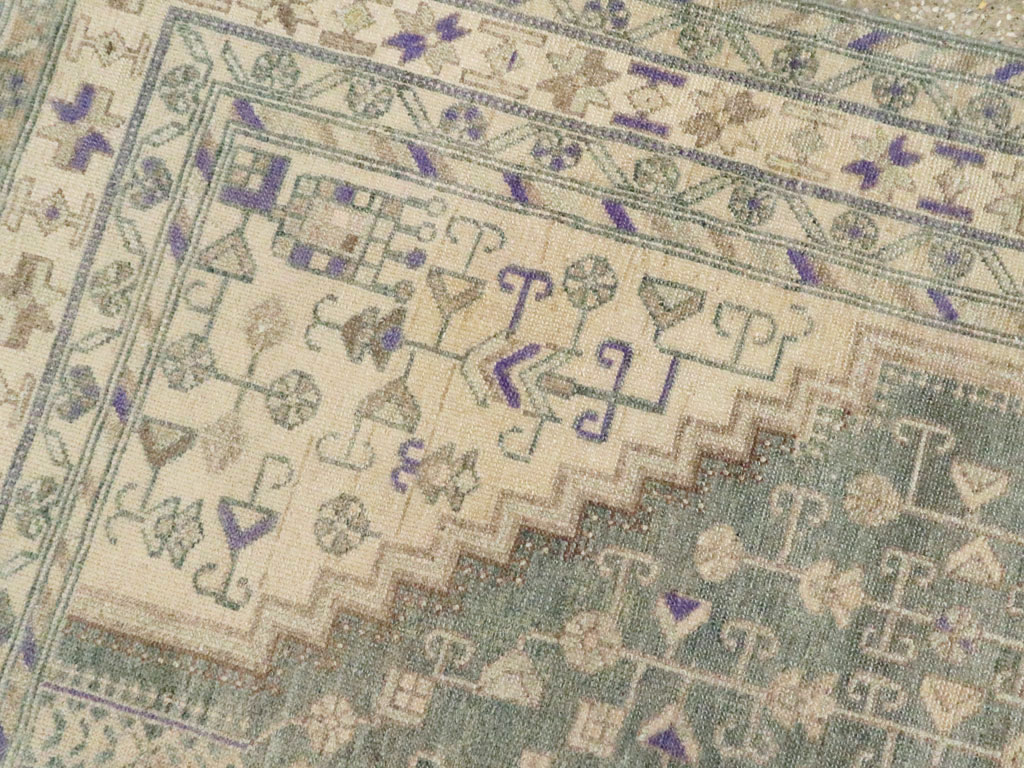 Vintage Persian Malayer Rug, No.26885 - Galerie Shabab