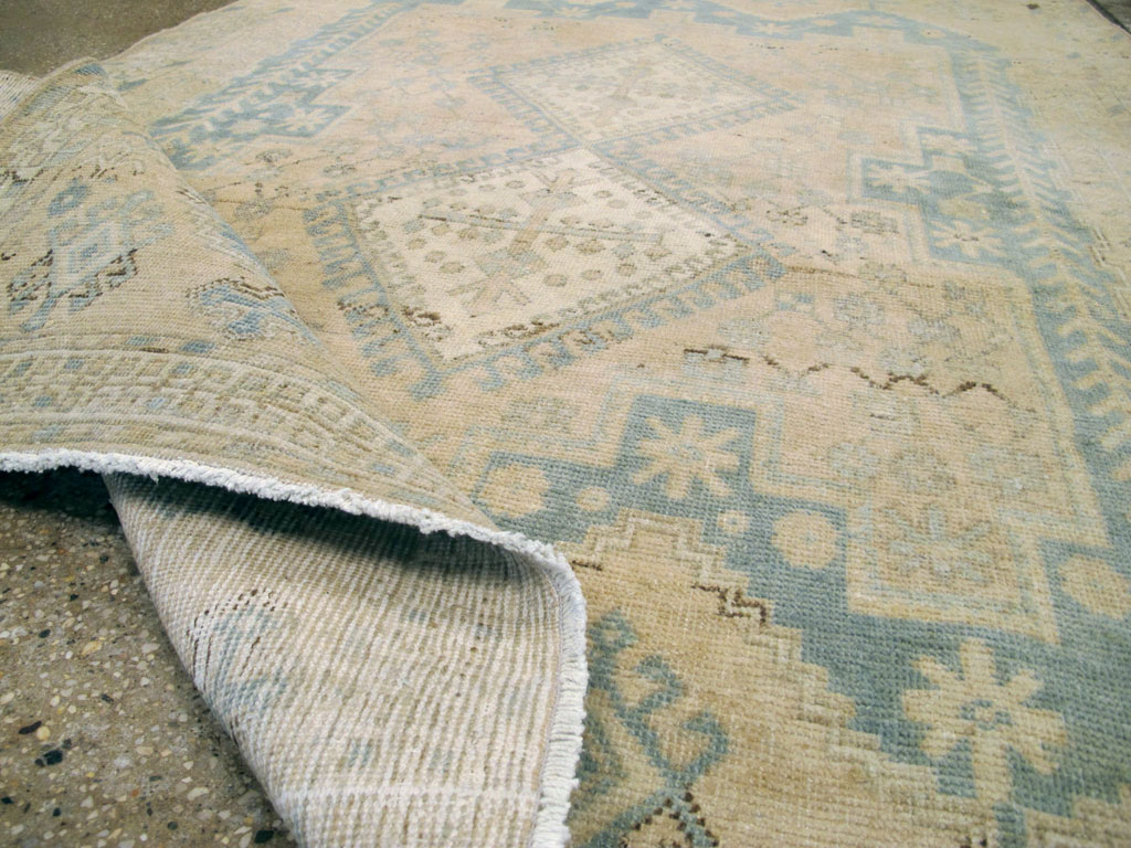 Vintage Persian Afshar Accent Rug, No.26889 - Galerie Shabab