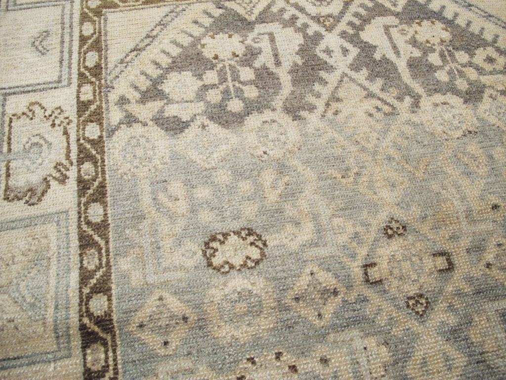 Vintage Persian Malayer Throw Rug, No.26891 - Galerie Shabab