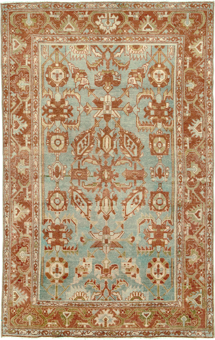 Vintage Persian Malayer Rug, No.26892 - Galerie Shabab