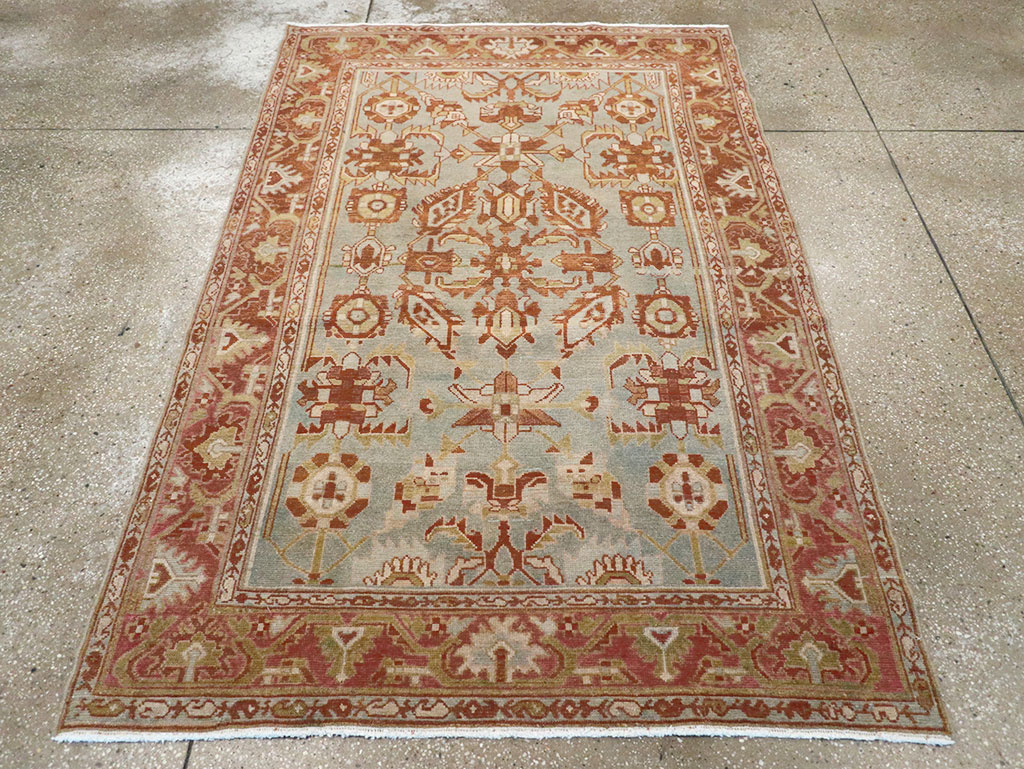 Vintage Persian Malayer Rug, No.26892 - Galerie Shabab