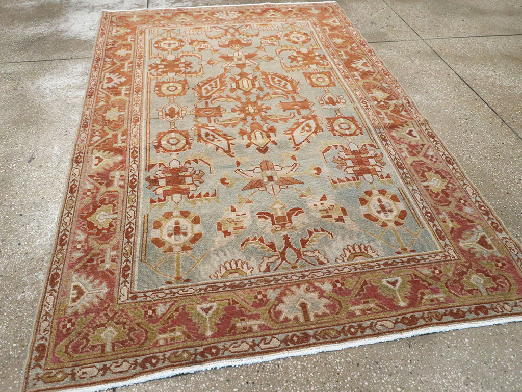 Vintage Persian Malayer Rug, No.26892 - Galerie Shabab