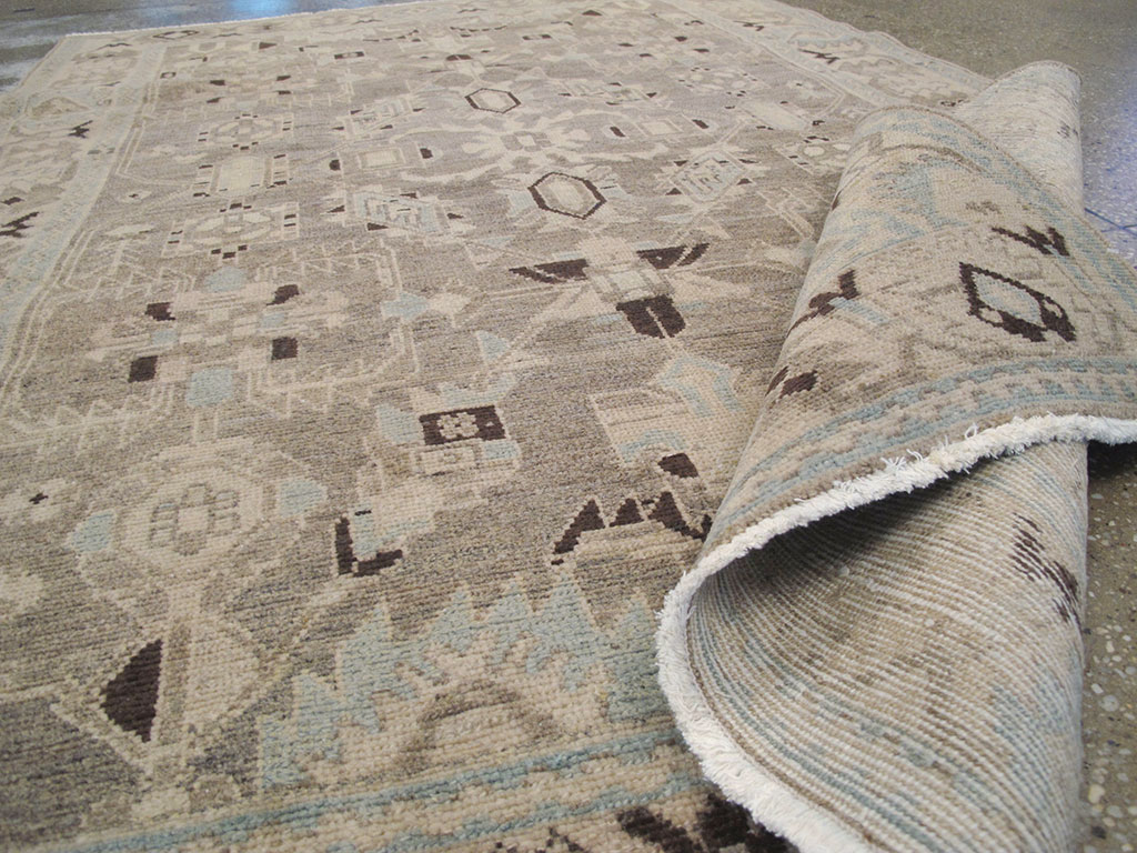 Vintage Persian Malayer Rug, No.26893 - Galerie Shabab