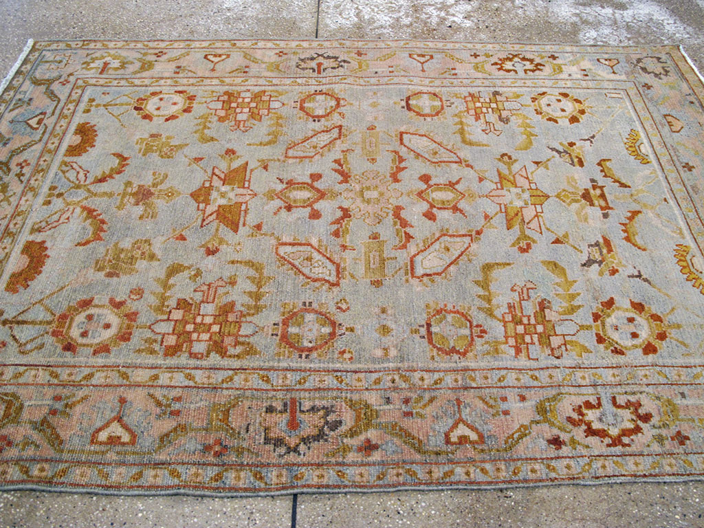 Vintage Persian Malayer Rug, No.26896 - Galerie Shabab