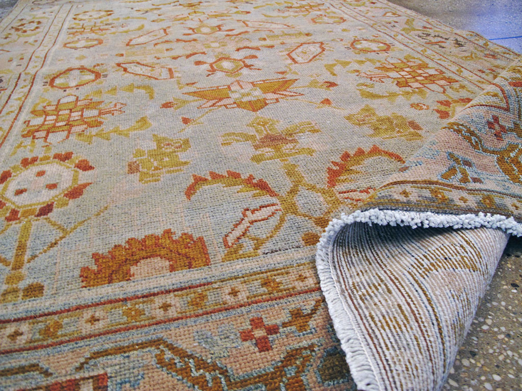 Vintage Persian Malayer Rug, No.26896 - Galerie Shabab