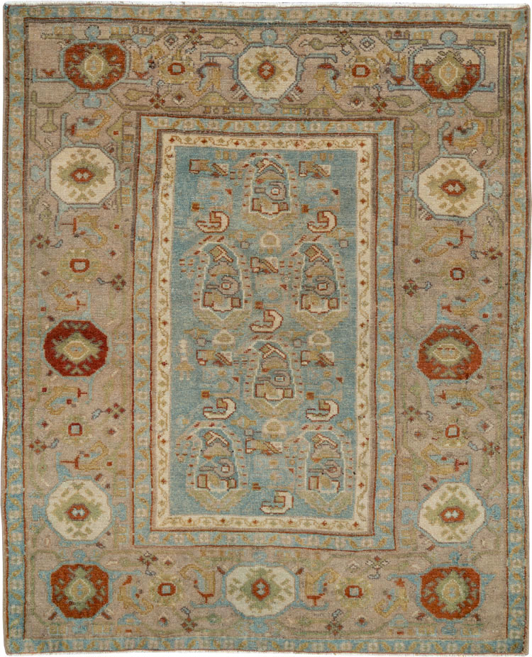 Vintage Persian Malayer Rug, No.26897 - Galerie Shabab