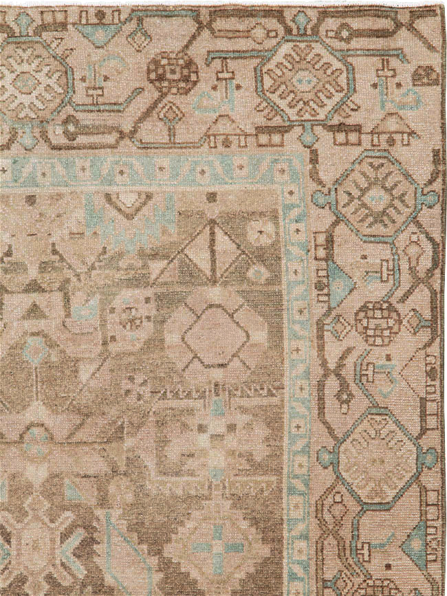 Vintage Persian Malayer Accent Rug, No.26905 - Galerie Shabab