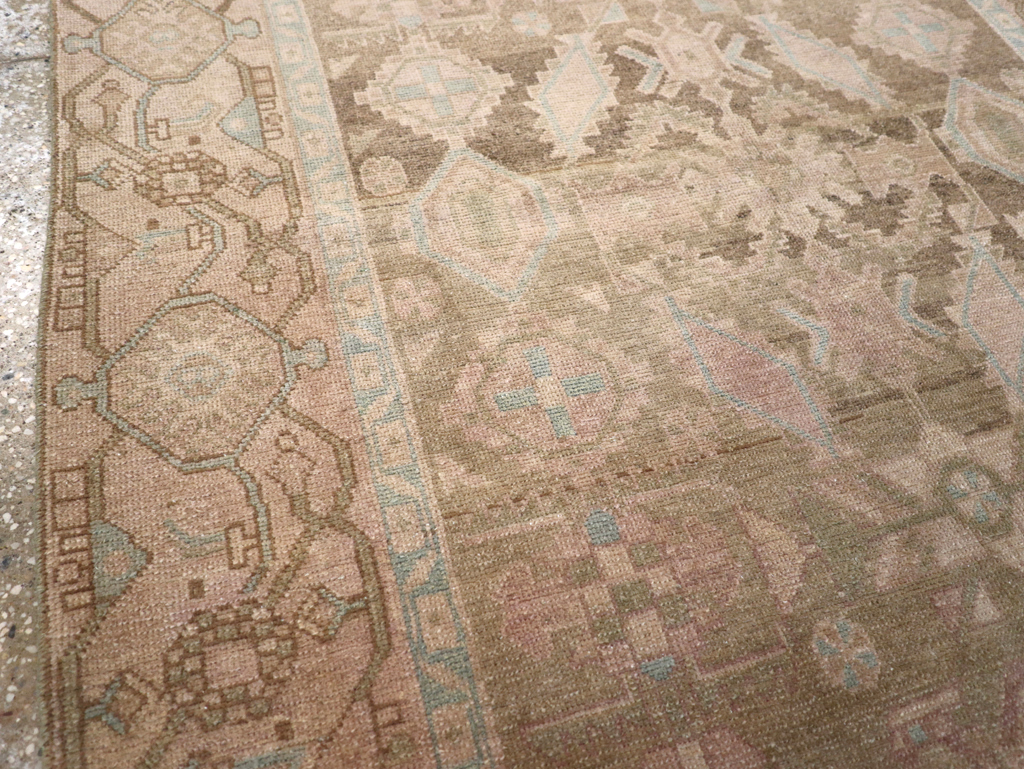 Vintage Persian Malayer Accent Rug, No.26905 - Galerie Shabab