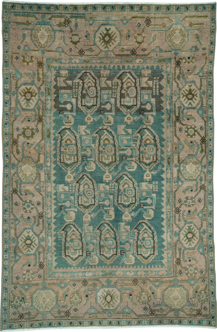 Vintage Persian Malayer Rug, No.26906 - Galerie Shabab