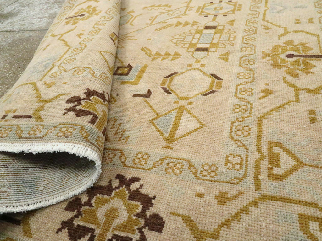 Vintage Persian Malayer Accent Rug, No.26907 - Galerie Shabab