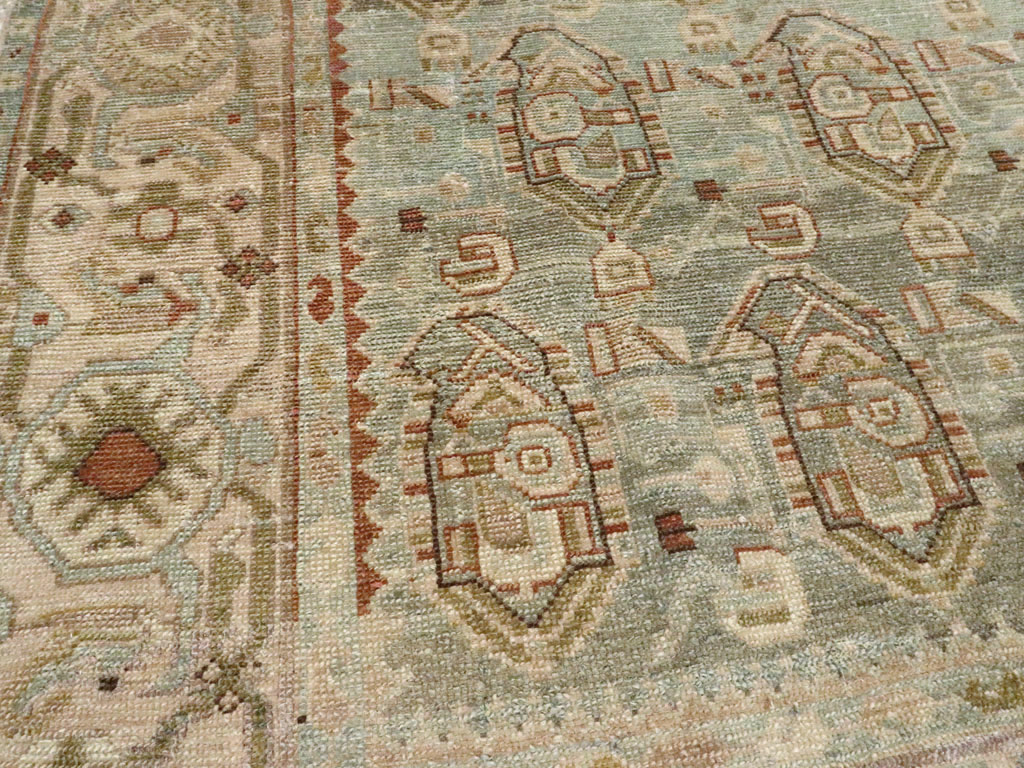 Vintage Persian Malayer Accent Rug, No.26912 - Galerie Shabab