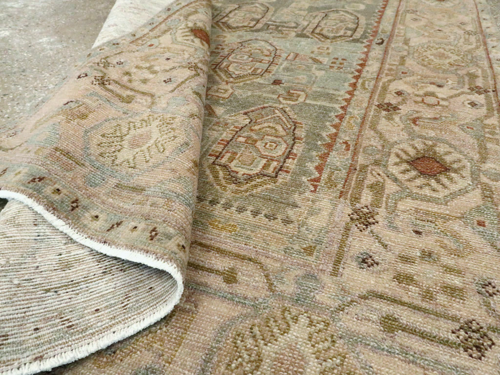Vintage Persian Malayer Accent Rug, No.26912 - Galerie Shabab