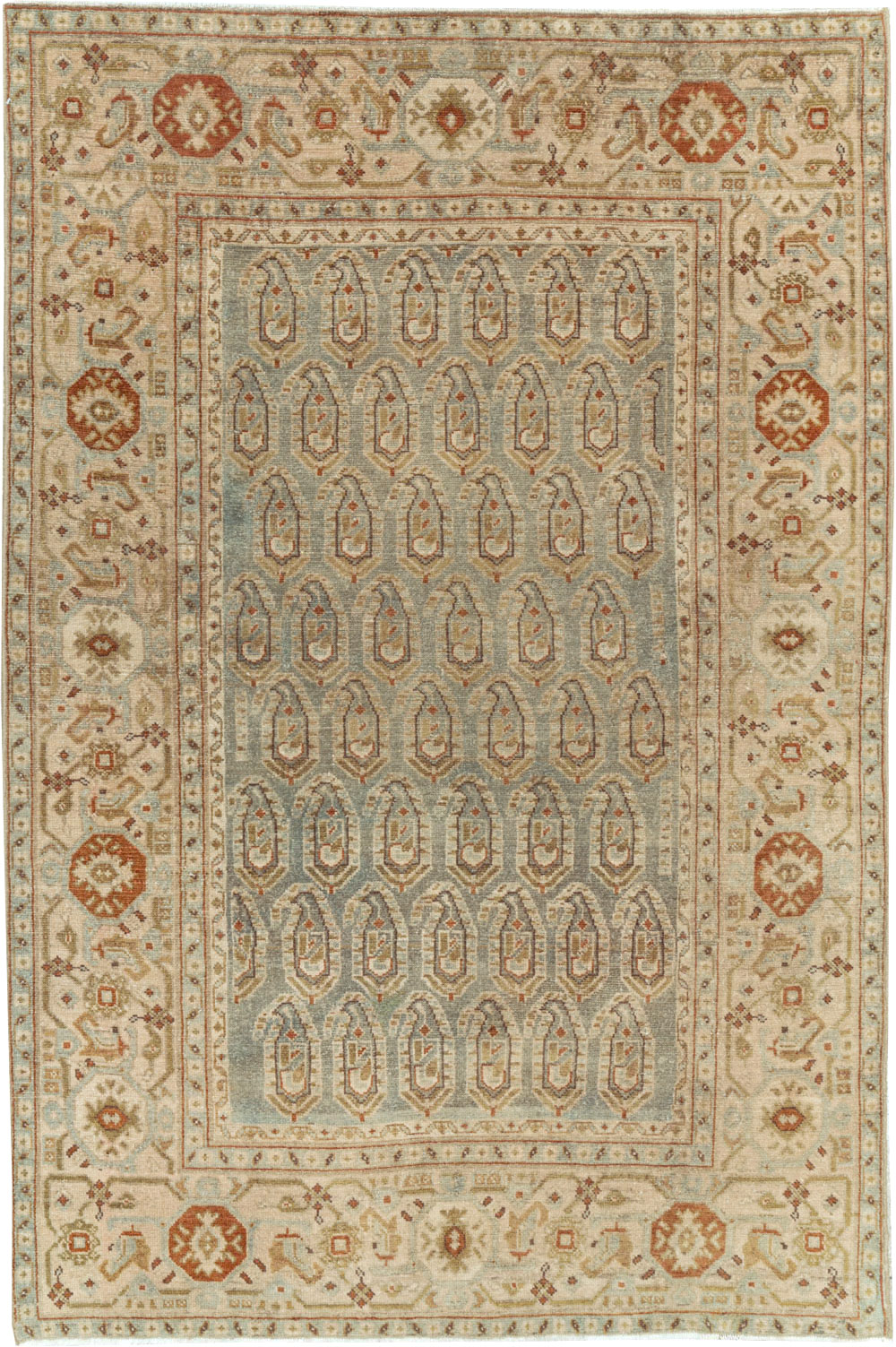 Vintage Persian Malayer Accent Rug, No.26920 - Galerie Shabab
