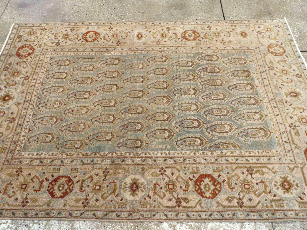 Vintage Persian Malayer Accent Rug, No.26920 - Galerie Shabab