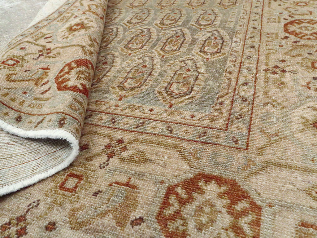 Vintage Persian Malayer Accent Rug, No.26920 - Galerie Shabab