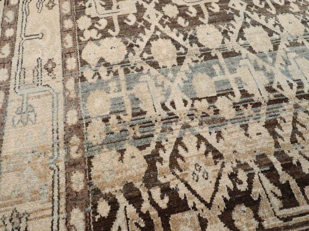 Vintage Persian Malayer Accent Rug, No.26923 - Galerie Shabab