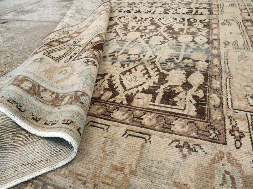 Vintage Persian Malayer Accent Rug, No.26923 - Galerie Shabab