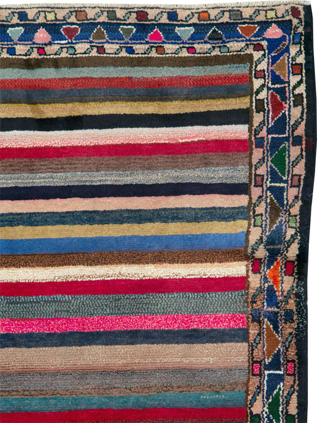 Vintage Persian Hamadan Rug, No.26927 - Galerie Shabab