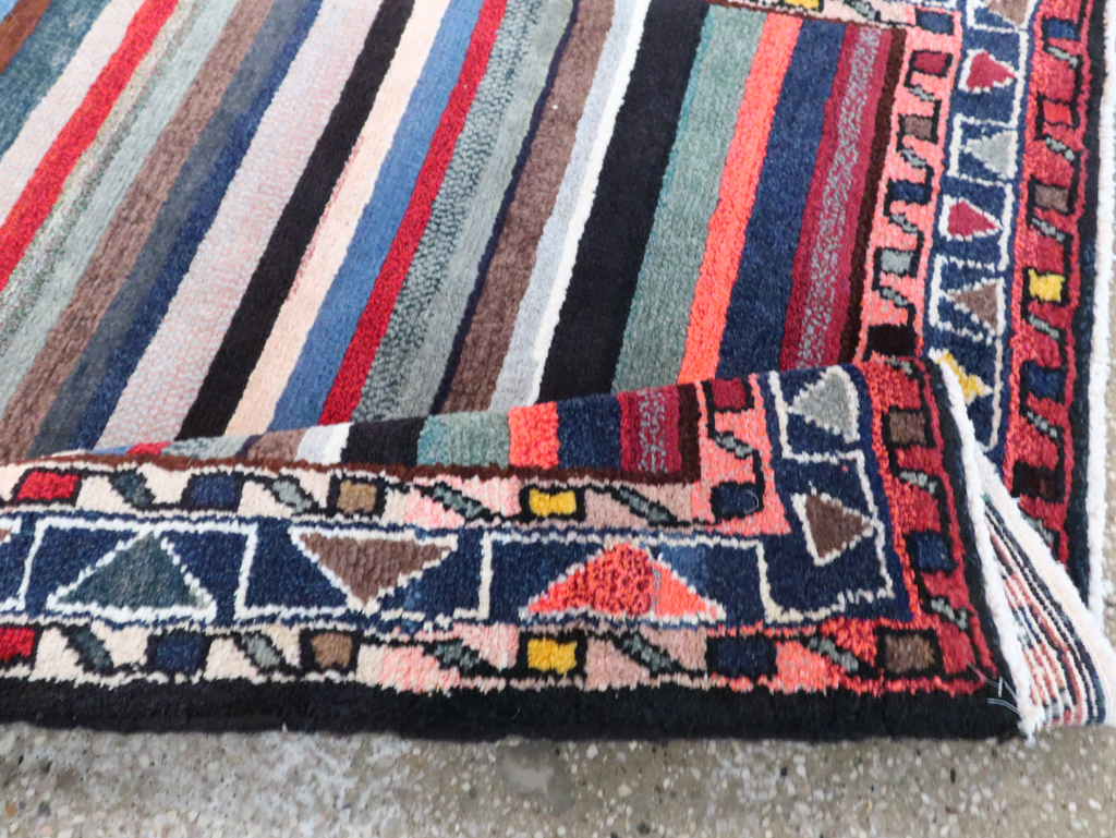 Vintage Persian Hamadan Rug, No.26927 - Galerie Shabab