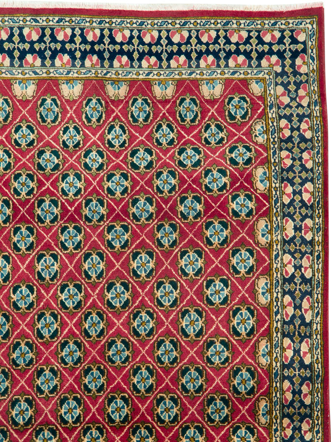 Vintage Persian Kashan Rug, No.26928 - Galerie Shabab