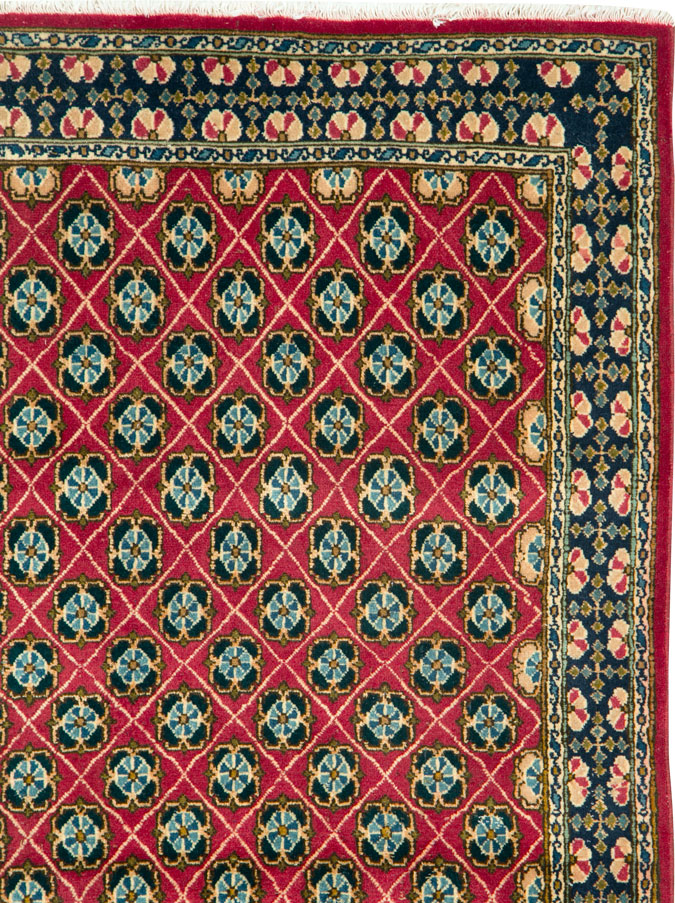 Vintage Persian Kashan Rug, No.26928 - Galerie Shabab