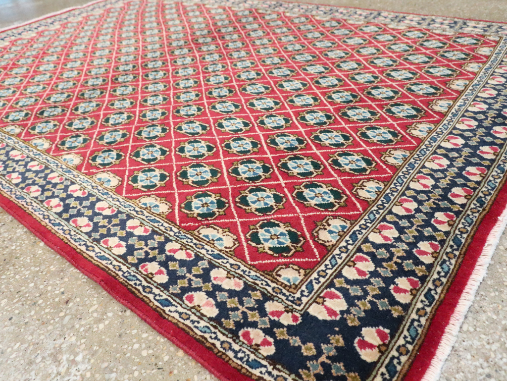 Vintage Persian Kashan Rug, No.26928 - Galerie Shabab