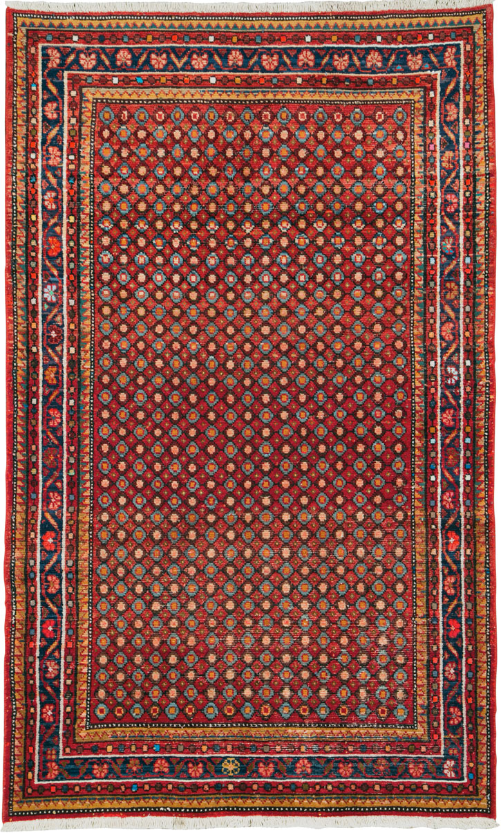 Vintage Persian Hamadan Rug, No.26929 - Galerie Shabab